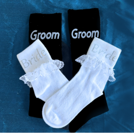 Bride and Groom Socks